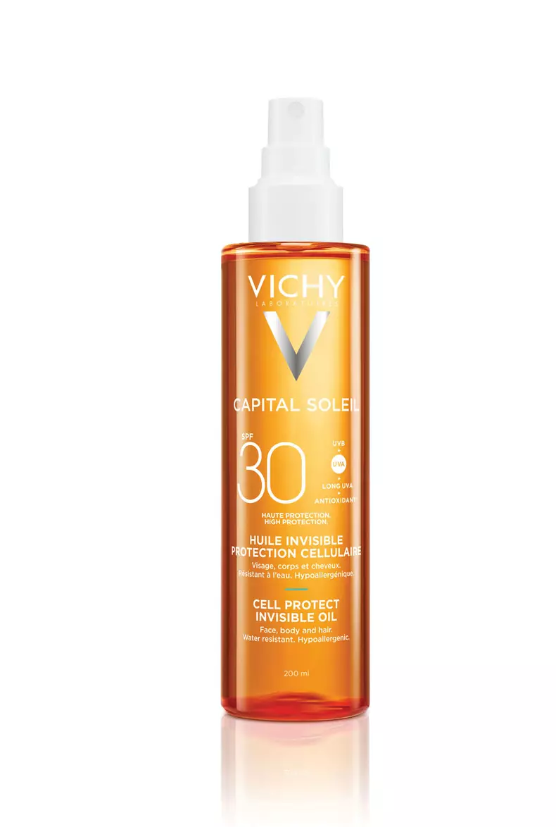 Ulei invizibil cu SPF30 CAPITAL SOLEIL Cell Protect, Vichy, 109,5 lei