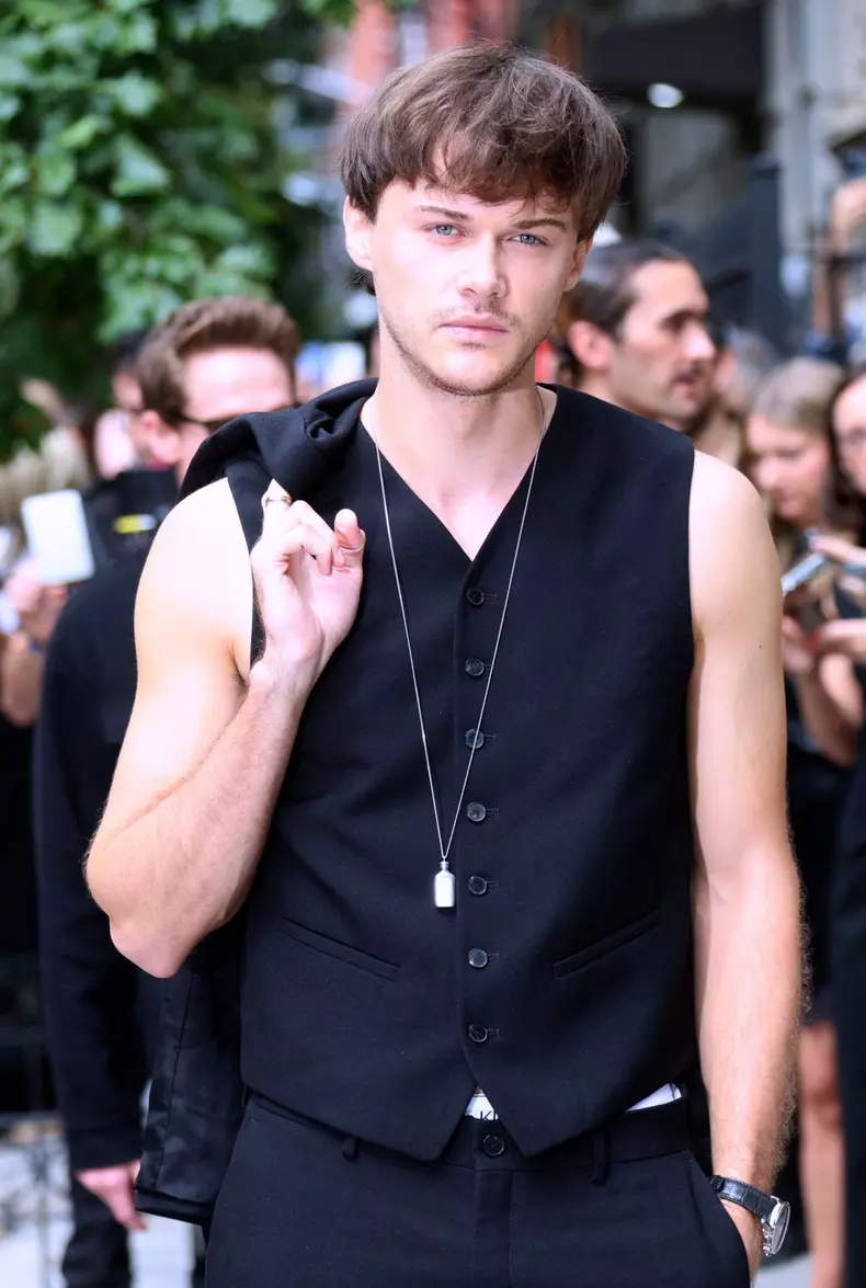Celebs at the Calvin Klein Fashion Show