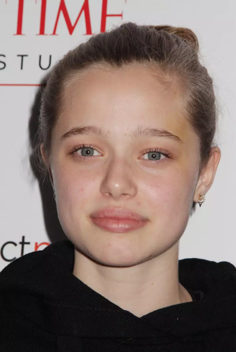 Los Angeles, USA. 18th Nov, 2021. Shiloh Jolie-Pitt 11/18/2021 The Los Angeles Premiere of "Paper & Glue" held at the Museum of Tolerance in Los Angeles, CA Credit: Cronos/Alamy Live News