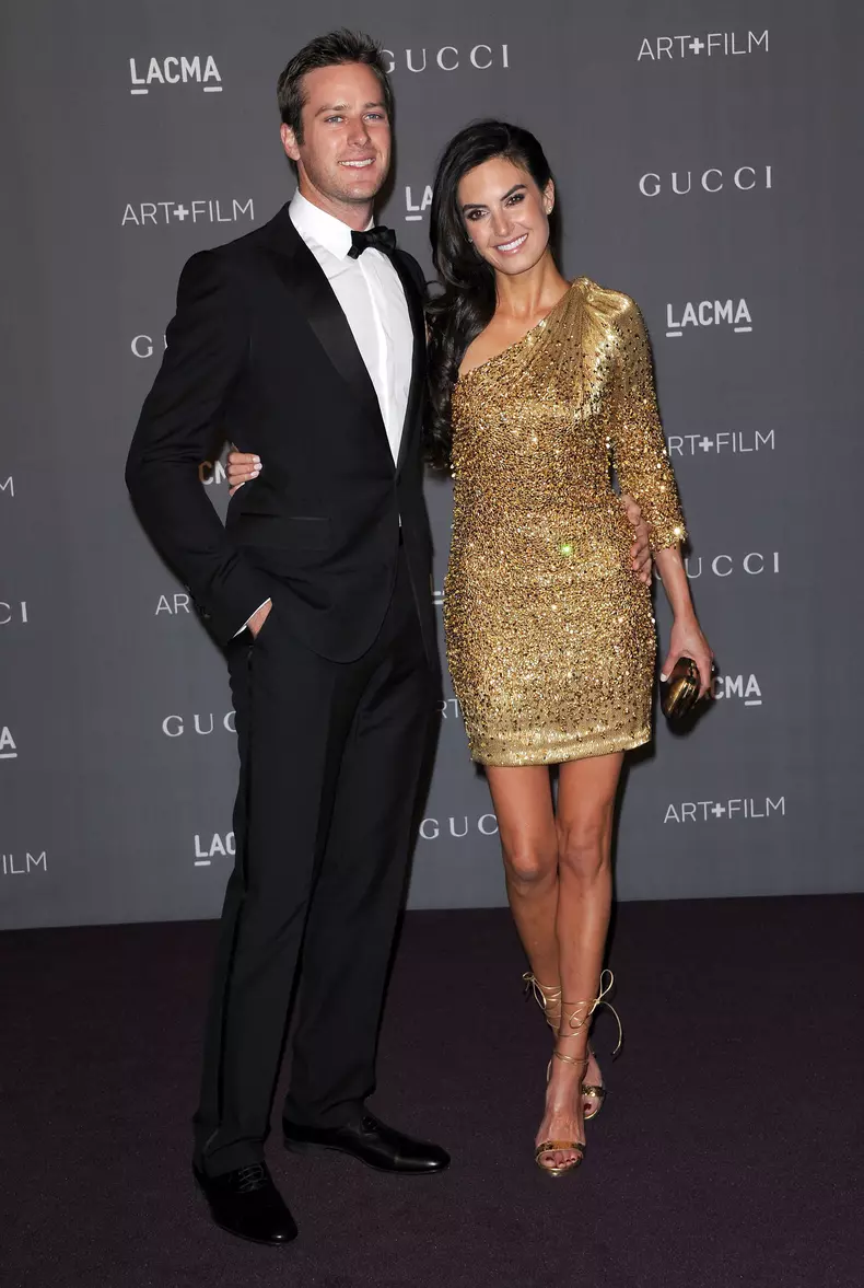 Armie Hammer și fosta lui soție Elizabeth Chambers