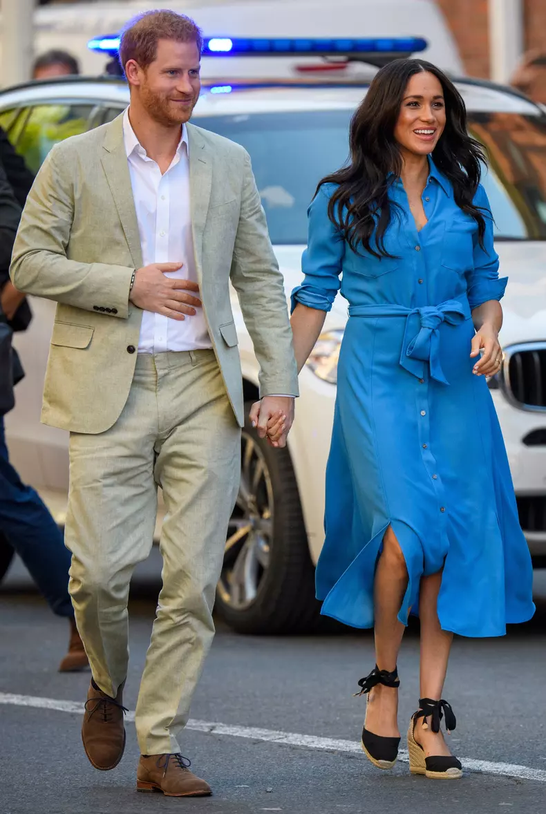 Meghan Markle și Prințul Harry, prima zi din turneul regal în Africa de Sud