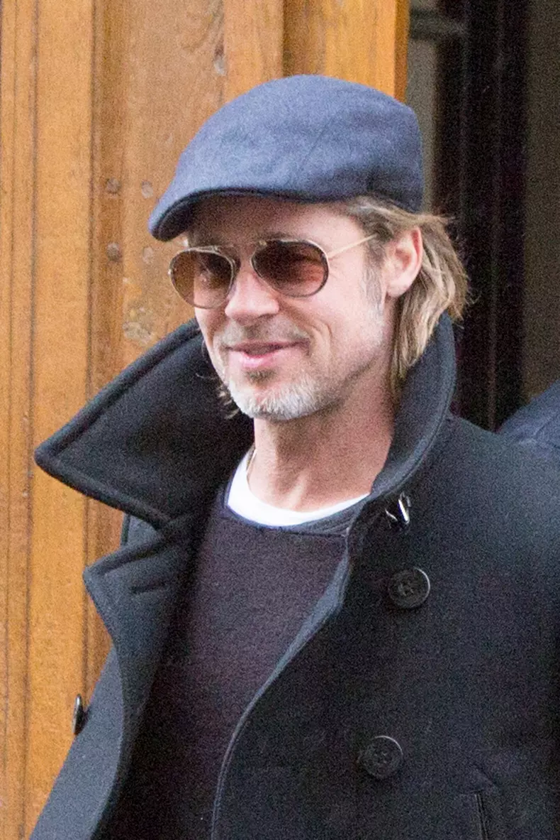 Brad Pitt Living The Atelier Of His Artist Friend Thomas Houseago - Paris