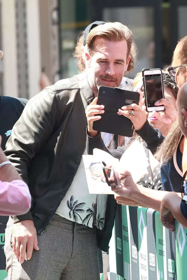 James Van Der Beek At AOL BUILD
