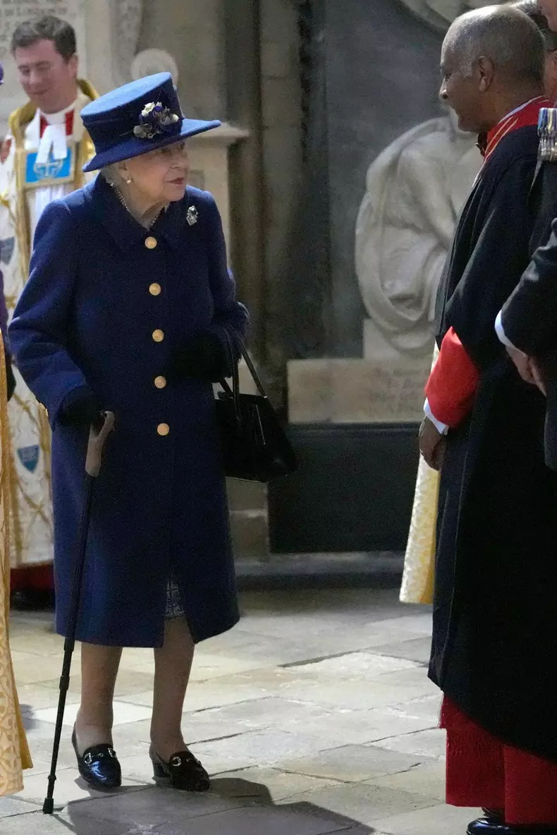 Service of Thanksgiving to mark the Centenary of the Royal British Legion, Westminster Abbey, London, UK - 12 Oct 2021