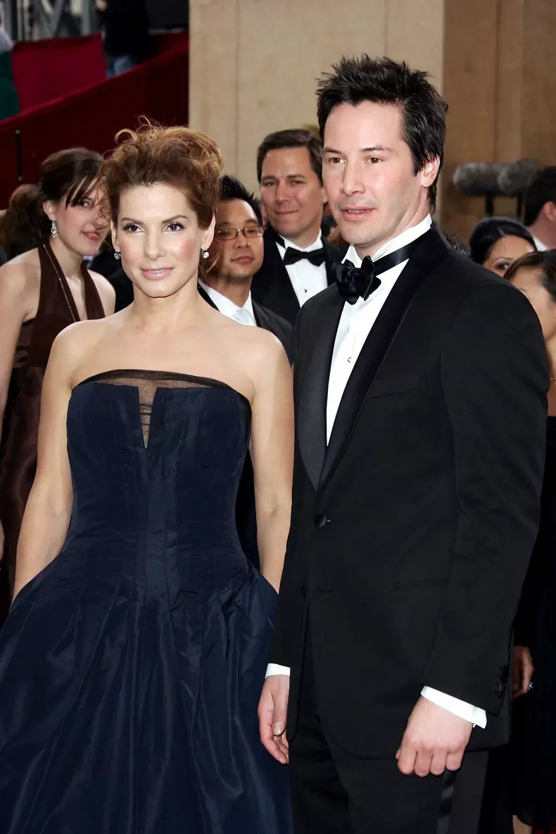 Keanu Reeves şi Sandra Bullock
