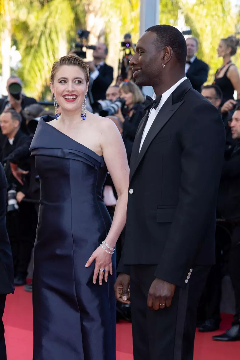 Greta Gerwig și Omar Sy, la Cannes 2024