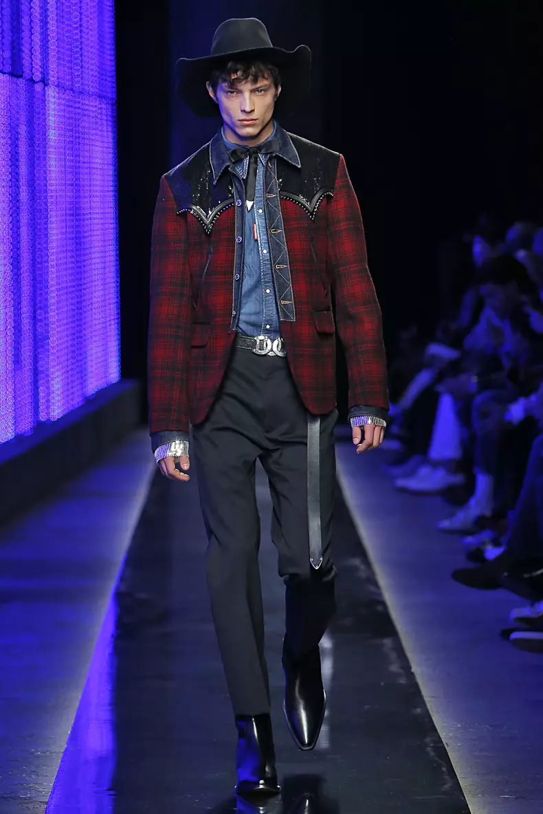 Dsquared2 Milan Fashion Week Men Fall Winter 2018-19 Milan January 2018