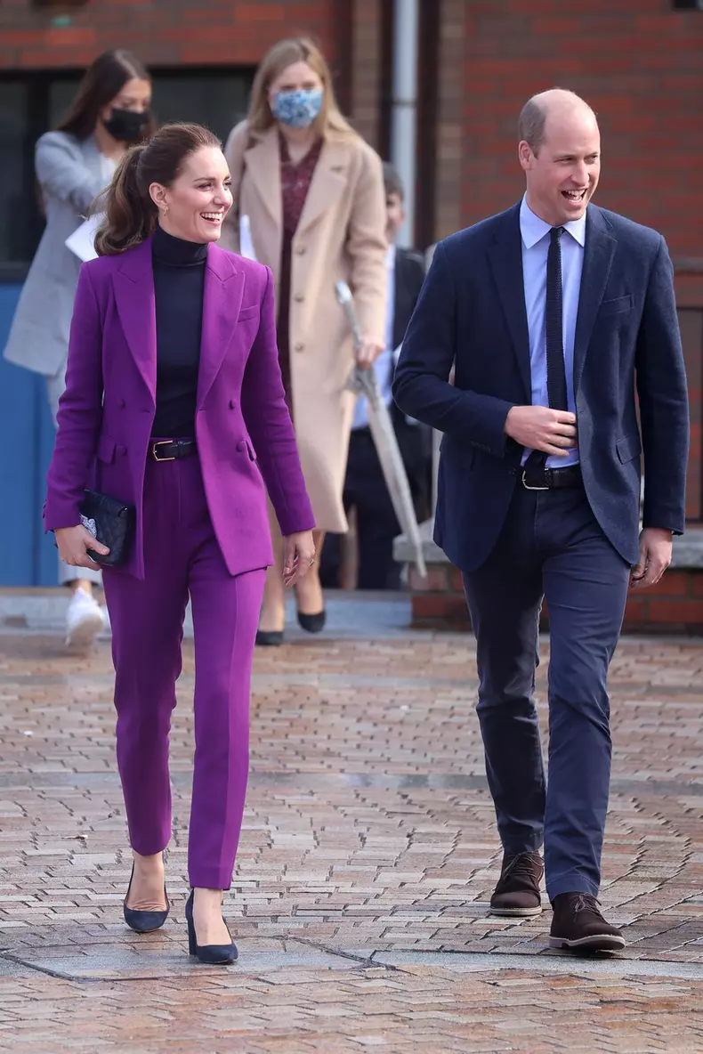 Prince William and Catherine Duchess of Cambridge visit to Ulster University Magee Campus, Londonderry, Northern Ireland - 29 Sep 2021