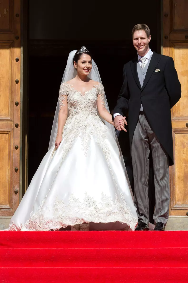 Le mariage du prince Leka II d'Albanie et d'Elia Zaharia à Tirana