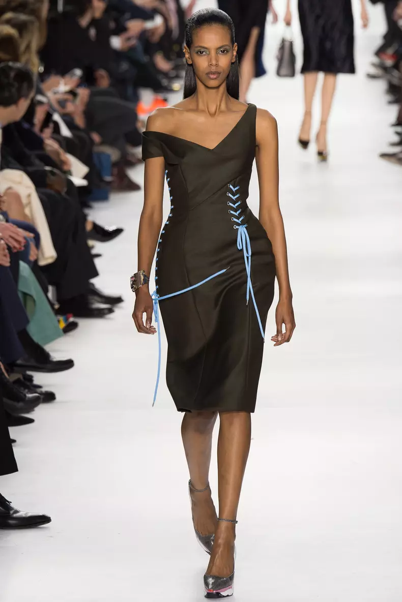 Grace Mahary, in prezentarea Christian Dior