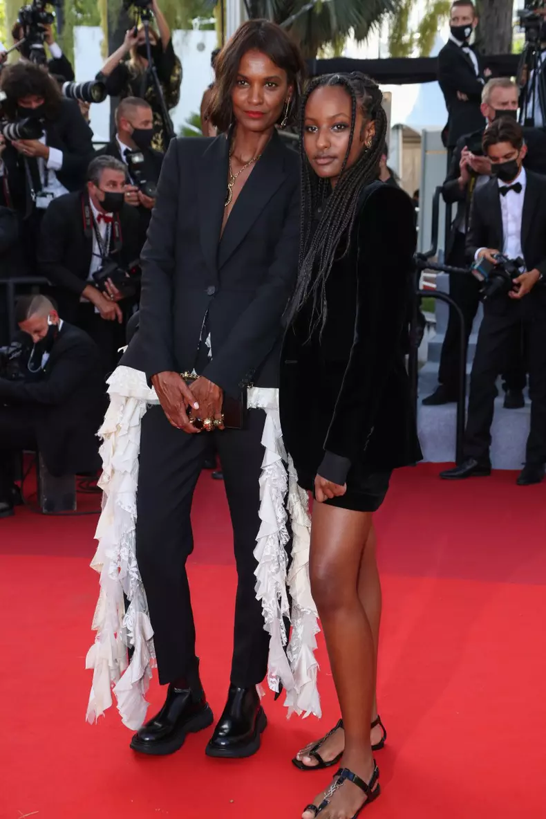 7. Liya Kebede în Alexander McQueen și Raee Kebede