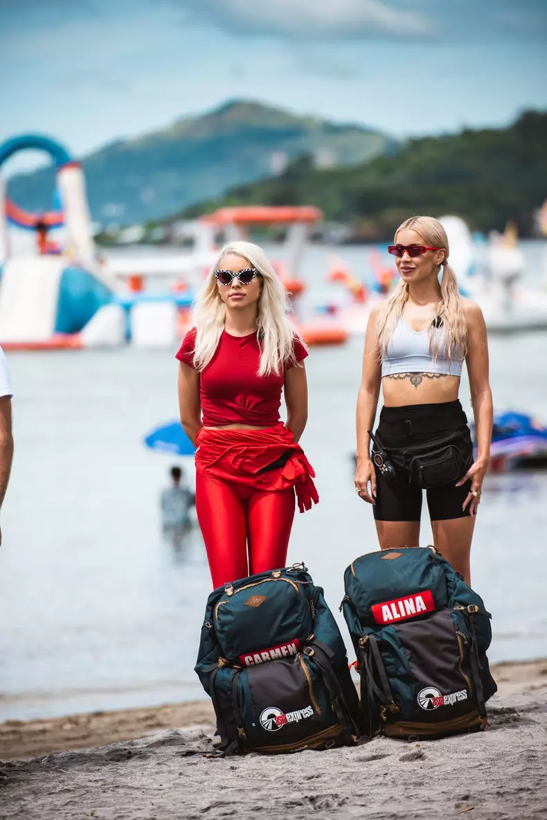 Alina Ceușan și Carmen Grebenișan Asia Express (1)