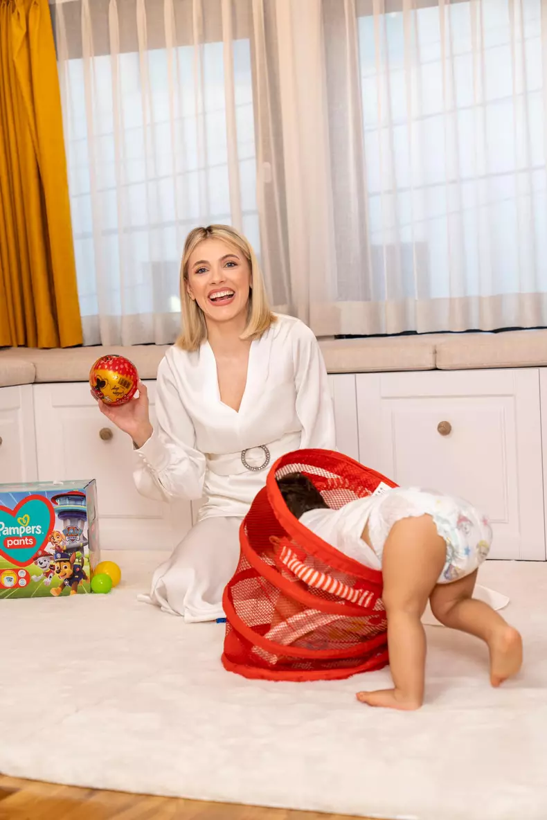 Andreea Ibacka și fiul