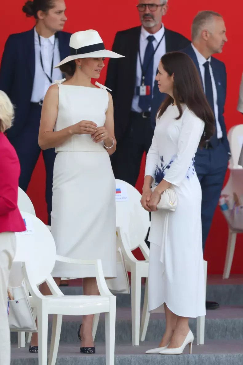 France President Emmanuel Macron Celebrates The Bastille Day On The Champs Elysee