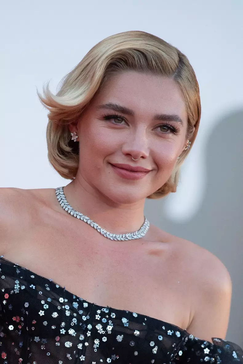Venice - Florence Pugh Attends Don't Worry Darling Premiere