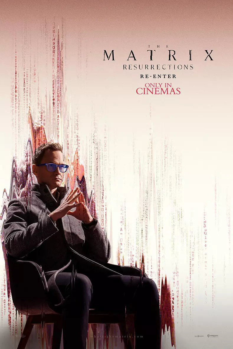 Warner Bros a sorti Les nouveaux posters du nouveau film Matrix Resurrections qui sort en France le 22 décembre 2021