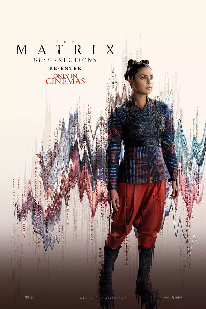 Warner Bros a sorti Les nouveaux posters du nouveau film Matrix Resurrections qui sort en France le 22 décembre 2021