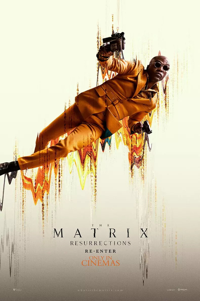 Warner Bros a sorti Les nouveaux posters du nouveau film Matrix Resurrections qui sort en France le 22 décembre 2021