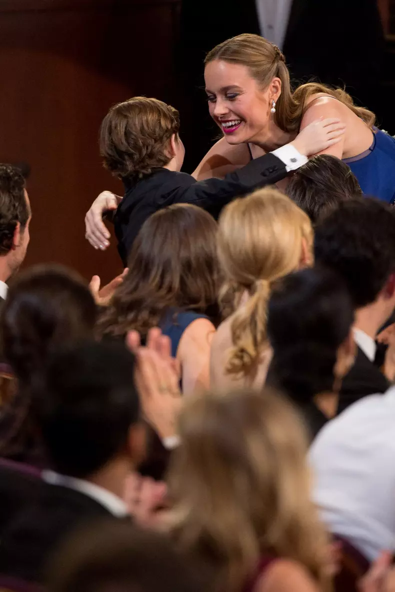 Brie Larson și Jacob Tremblay