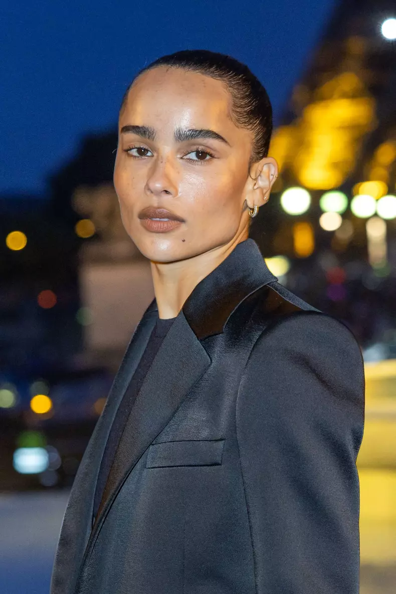 Front row du défilé de mode Saint Laurent, Prêt-à-porter Printemps / Eté 2023 dans le cadre de la Fashion Week de Paris