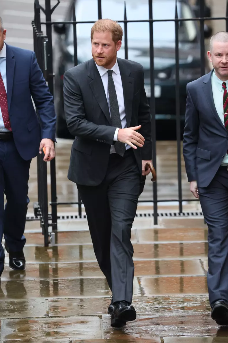Prince Harry at the High Court in London - Day Two
