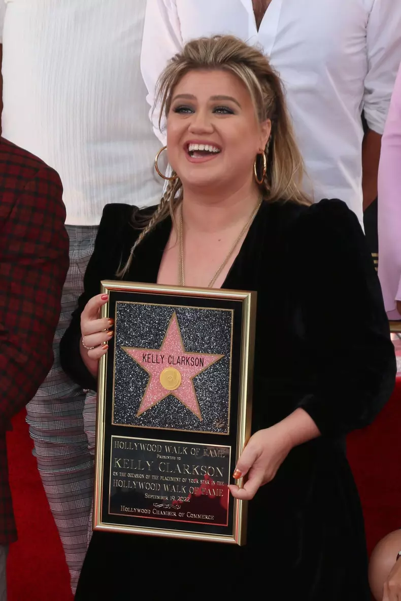 USA - Kelly Clarkson Star Ceremony - Los Angeles
