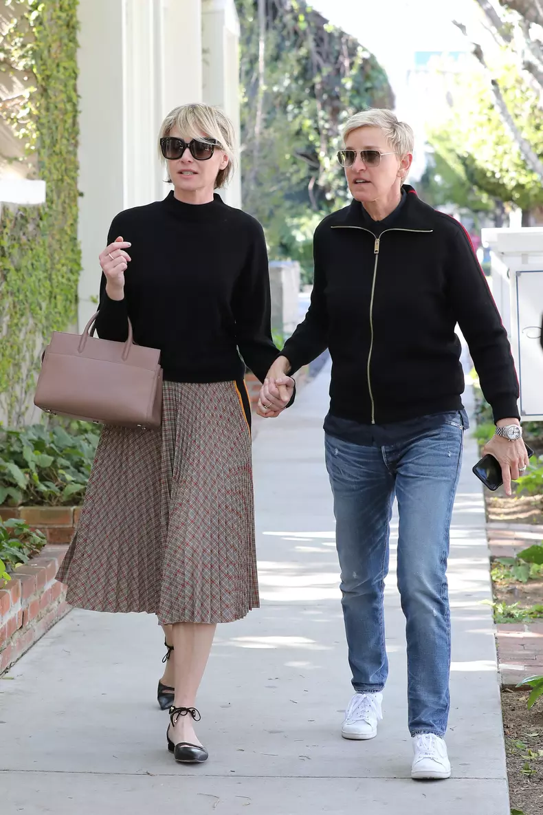 Portia de Rossi și Ellen DeGeneres