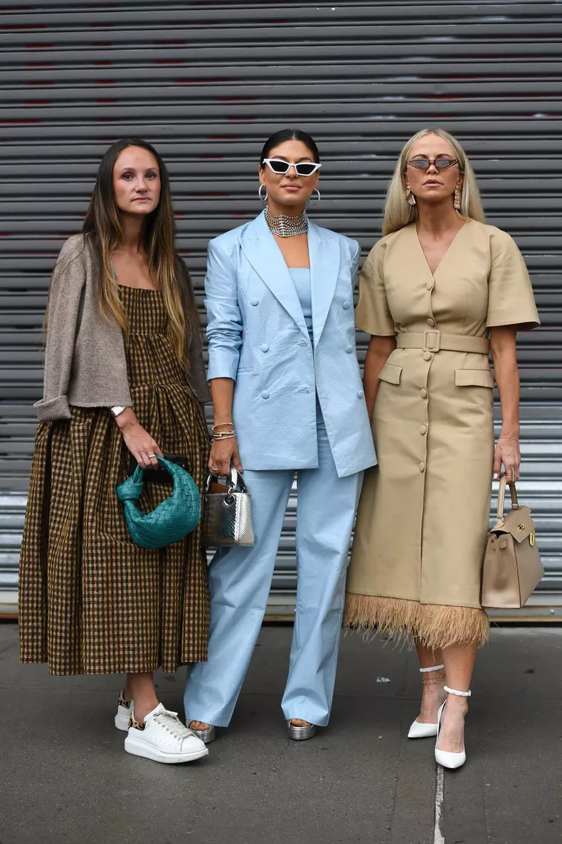 Street Style, Spring/Summer 2022, New York Fashion Week, New York, USA - 09 Sep 2021