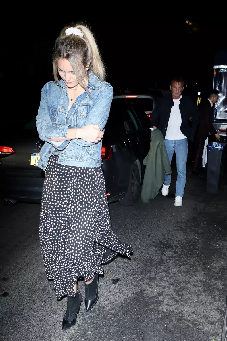 Sean Penn soție Leila George