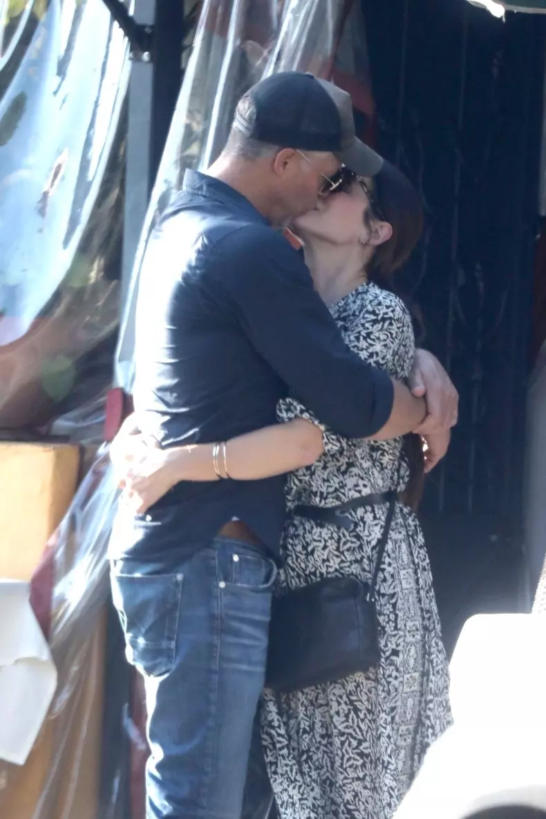 *PREMIUM-EXCLUSIVE* Sandra Bullock can't keep her hands (and lips) off of her boyfriend Bryan Randall