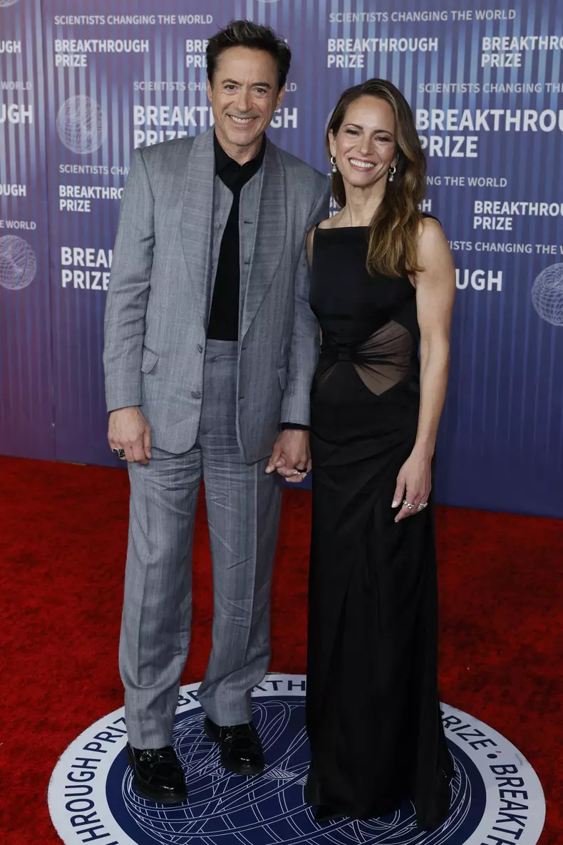 Robert Downey Jr. și Susan Downey la Breakthrough Prize 2024