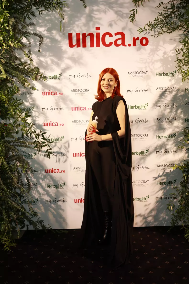 Lidia Buble, câștigătoarea Natural Beauty Award, la Premiile Unica.ro 2024