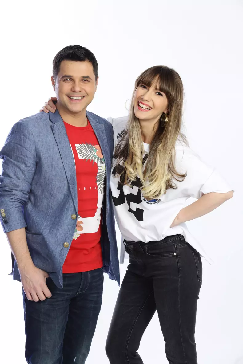 Adela Popescu și Gabriel Coveșeanu (Cove) la „Vorbește Lumea”