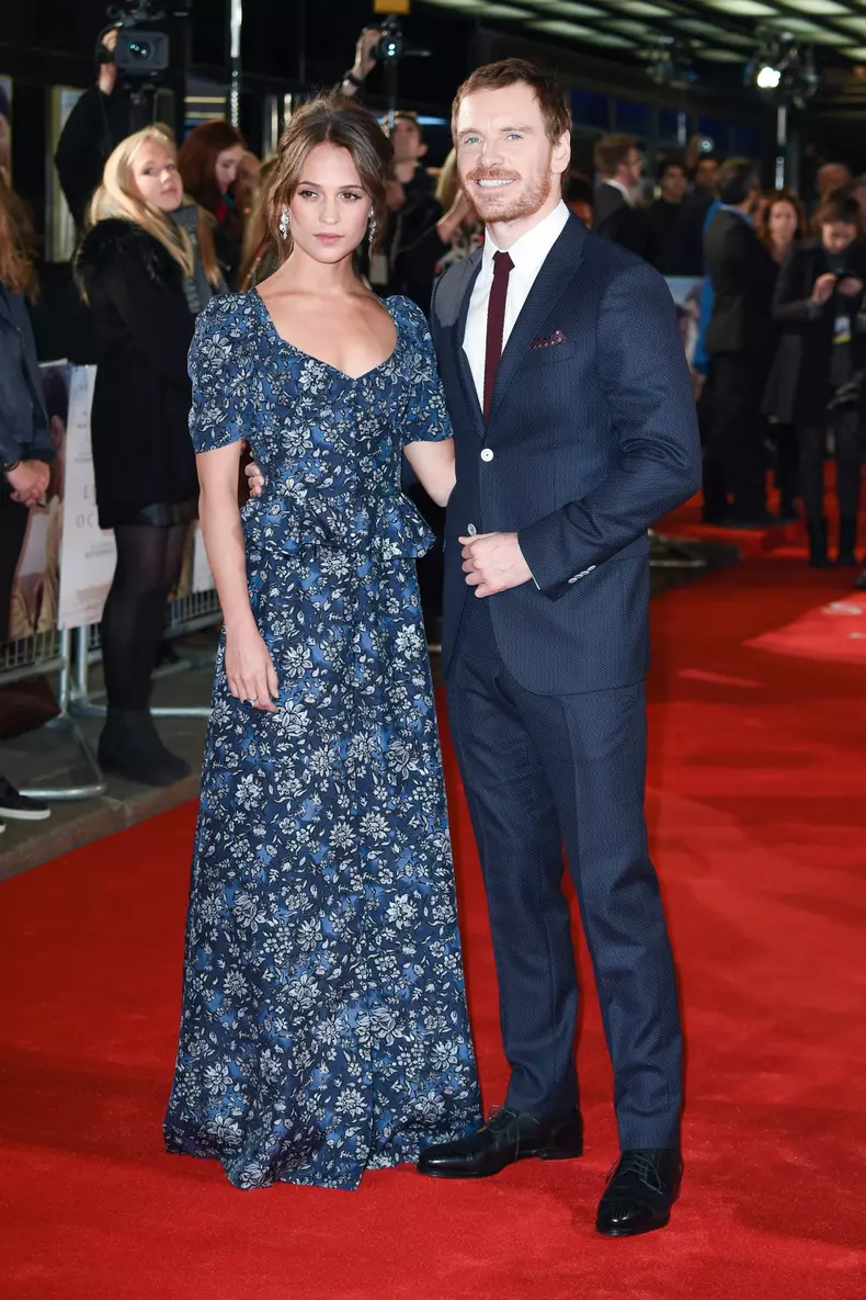 Alicia Vikander și Michael Fassbender