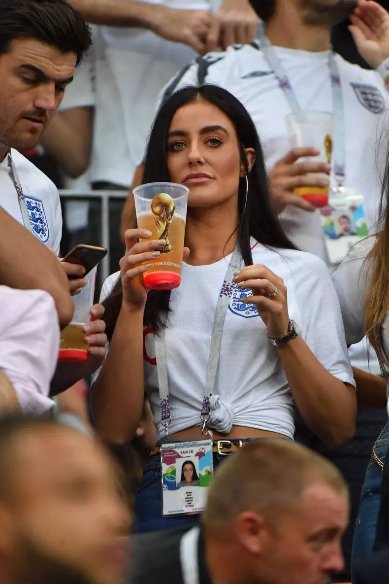FIFA World Cup - Semi-Final England and Croatia - Wags