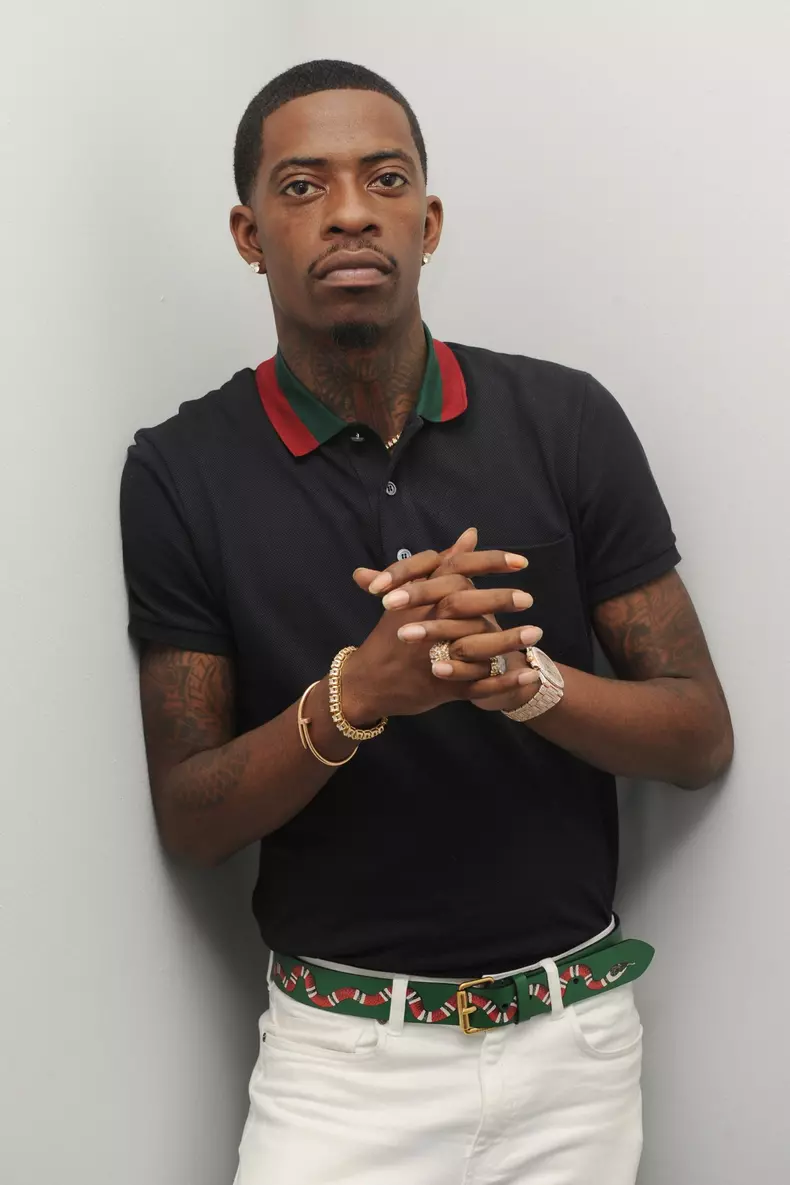 FORT LAUDERDALE, FL - MAY 08: Rich Homie Quan visits iHeart Radio Station 103.5 The Beat on May 8, 2017 in Fort Lauderda