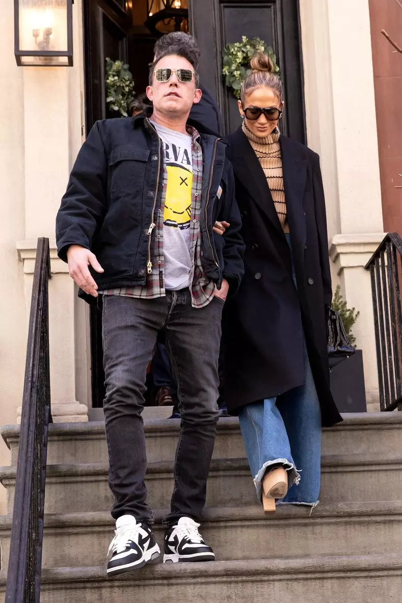 Jennifer Lopez and Ben Affleck Sighting in NYC