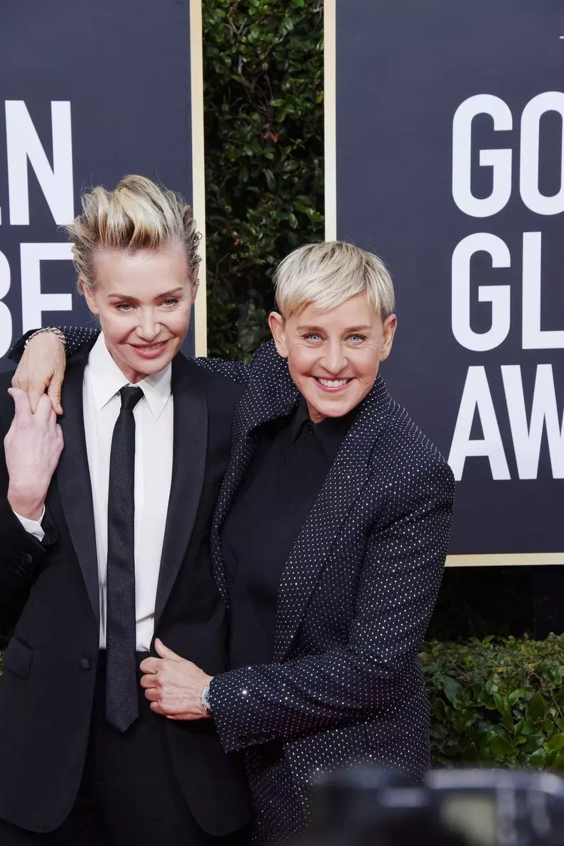Portia de Rossi, Ellen Degeneres attends the 77th Annual Golden Globe Awards at The Beverly Hilton Hotel on January 05, 2020 in Beverly Hills, California
© Jill Johnson/jpistudios.com