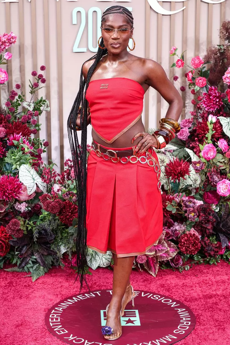 LOS ANGELES, CALIFORNIA, USA - JUNE 09: American rapper and singer Doechii (Jaylah Ji'mya Hickmon) arrives at the BET Awards 2025 (25th Annual BET Awards) held at Peacock Theater at L.A. Live on June 9, 2025 in Los Angeles, California, United States. (Pho