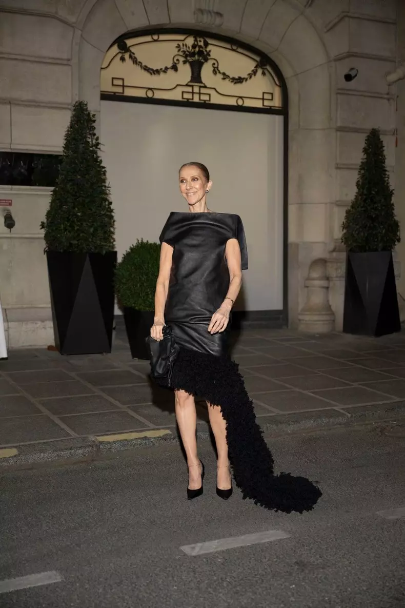 Celine Dion returns to her Paris hotel with her two children 01 Sep 2026.