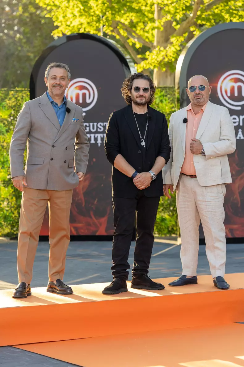 Chef Sorin Bontea, Chef Florin Dumitrescu, Chef Catalin Scarlatescu - MasterChef Romania 2026