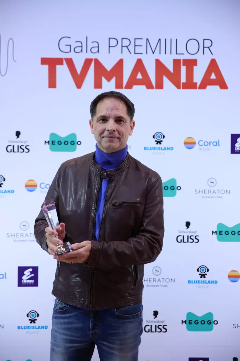 Dan Negru la Premiile TVmania 2024