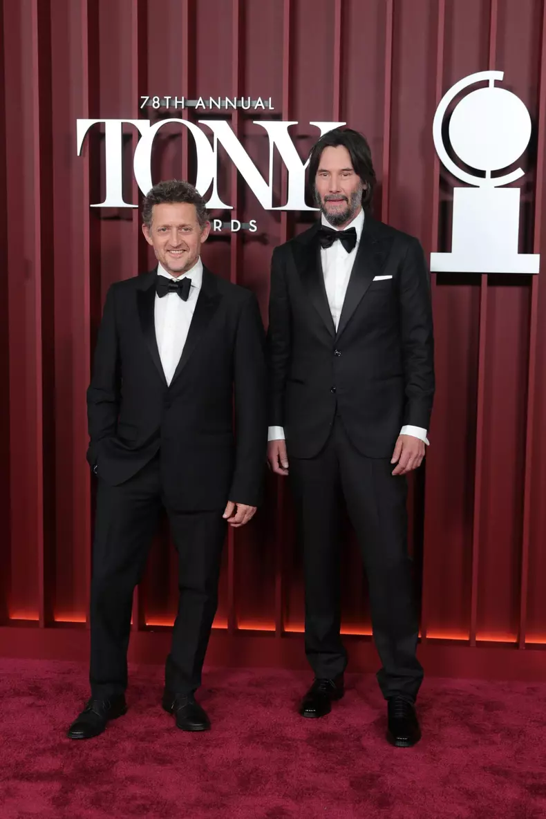 Bill & Ted Stars Reunite On The Red Carpet At 78th Tony Awards