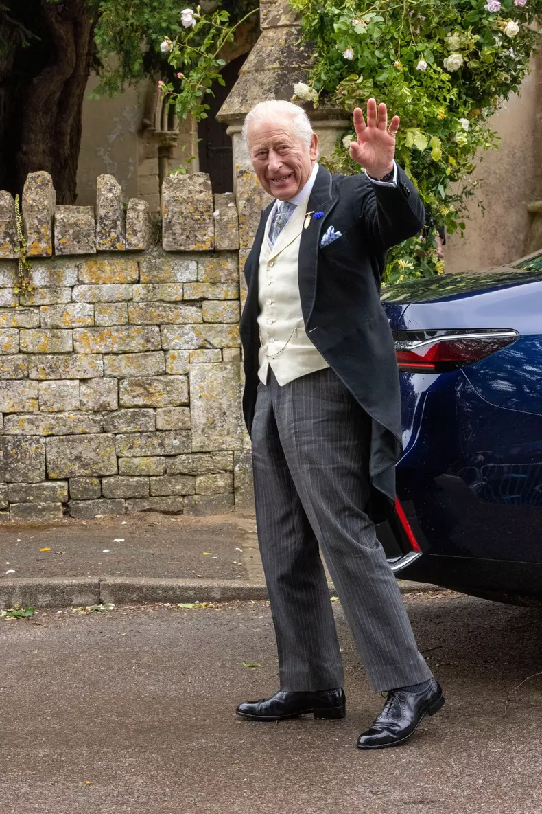 Peter Phillips and Harriet Sperling's Wedding, All Saints Church, Kemble, Cirencester, UK - 06 Jun 2026