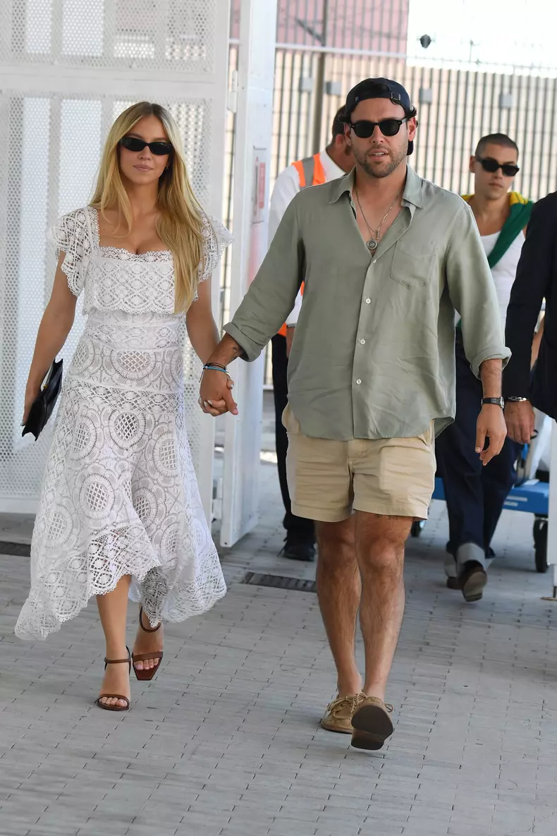 Sydney Sweeney And Scooter Braun At Airport In Venice, Italy - 04 Sep 2026