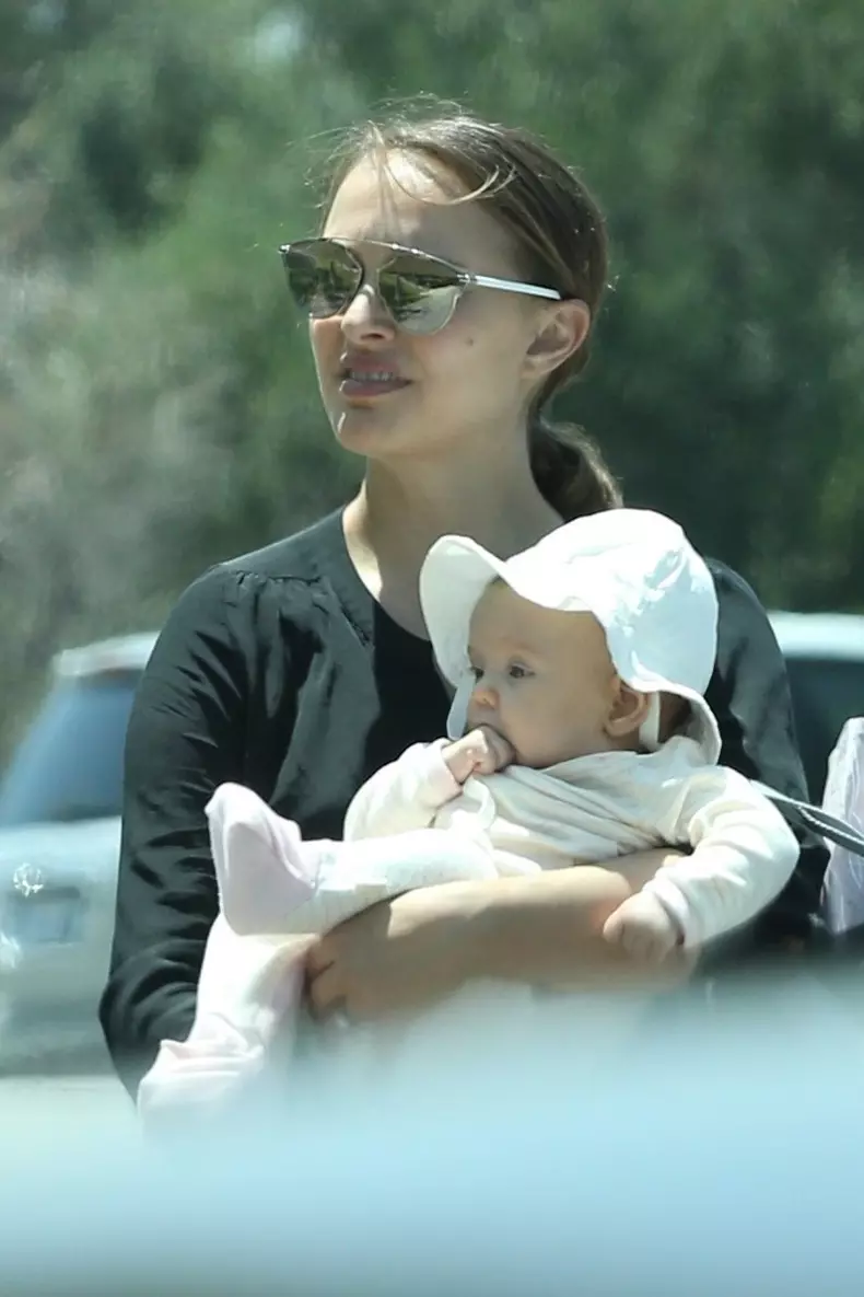 Primele imagini cu Natalie Portman și fiica ei, Amalia