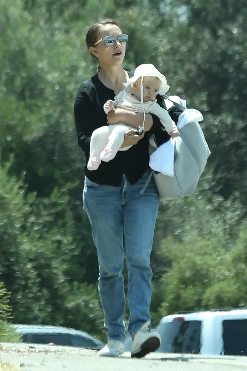 Primele imagini cu Natalie Portman și fiica ei, Amalia