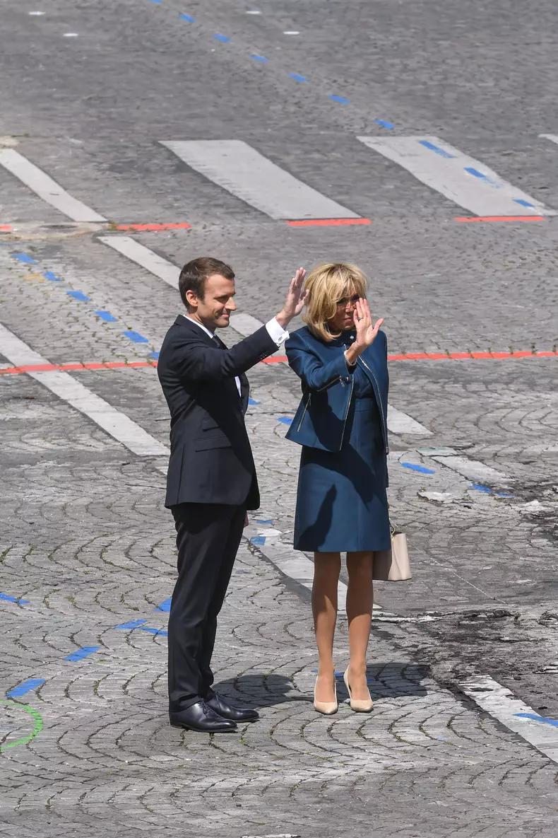 Bastille Day Military Parade - Brigitte Macron  - Paris