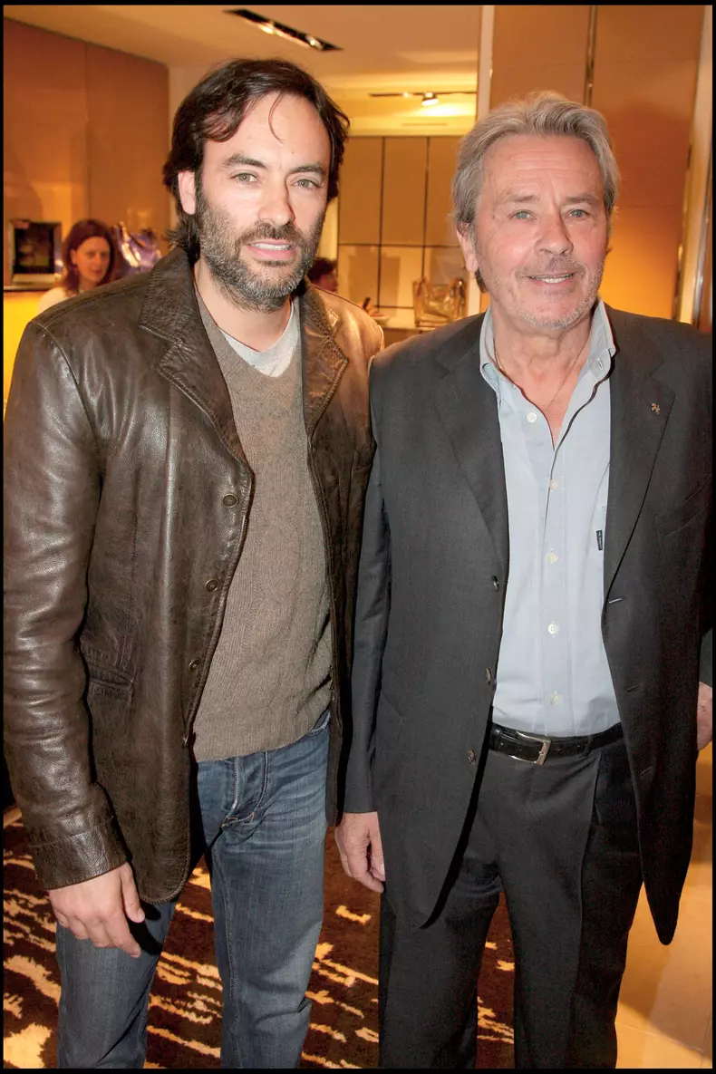 copiii lui Alain Delon