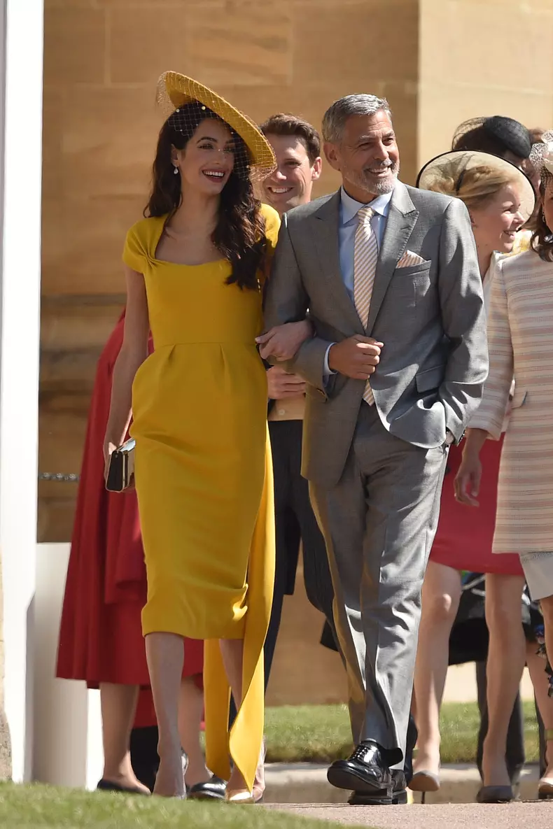 Prince Harry Marries Ms. Meghan Markle - George and Amal Clooney - Winsdor